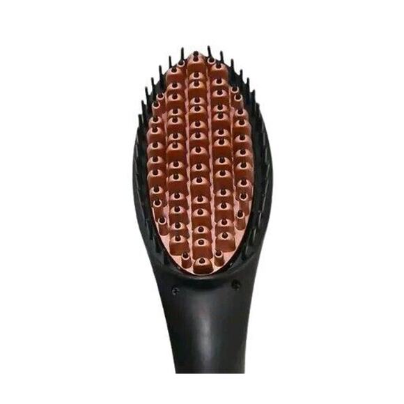 Simply Straight Ceramic Straightening Brush Argan Oil Infused Ionic ANTI Frizz - Picture 4 of 6